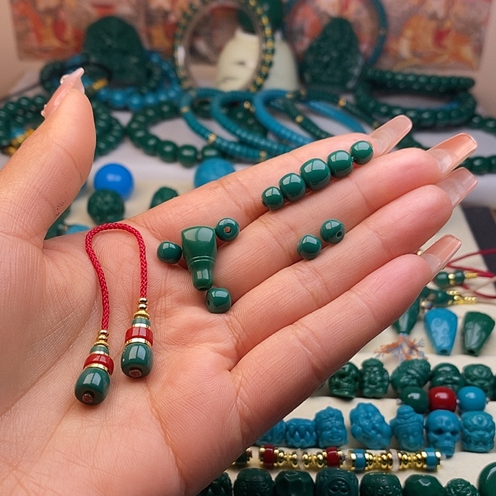 姚***虎颈饰琉璃三通卡8+加卡6老型一对顶67876腰卡6