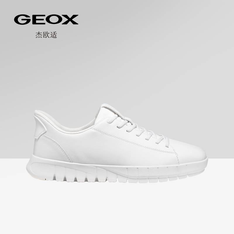 GEOX/杰欧适2025年秋冬新款男鞋男士运动低帮鞋