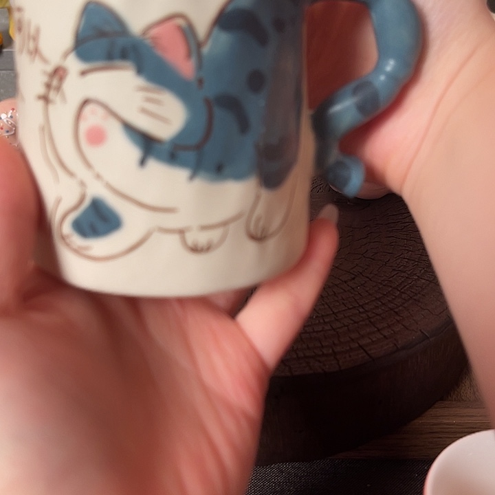 景德镇陶瓷可爱手绘杯