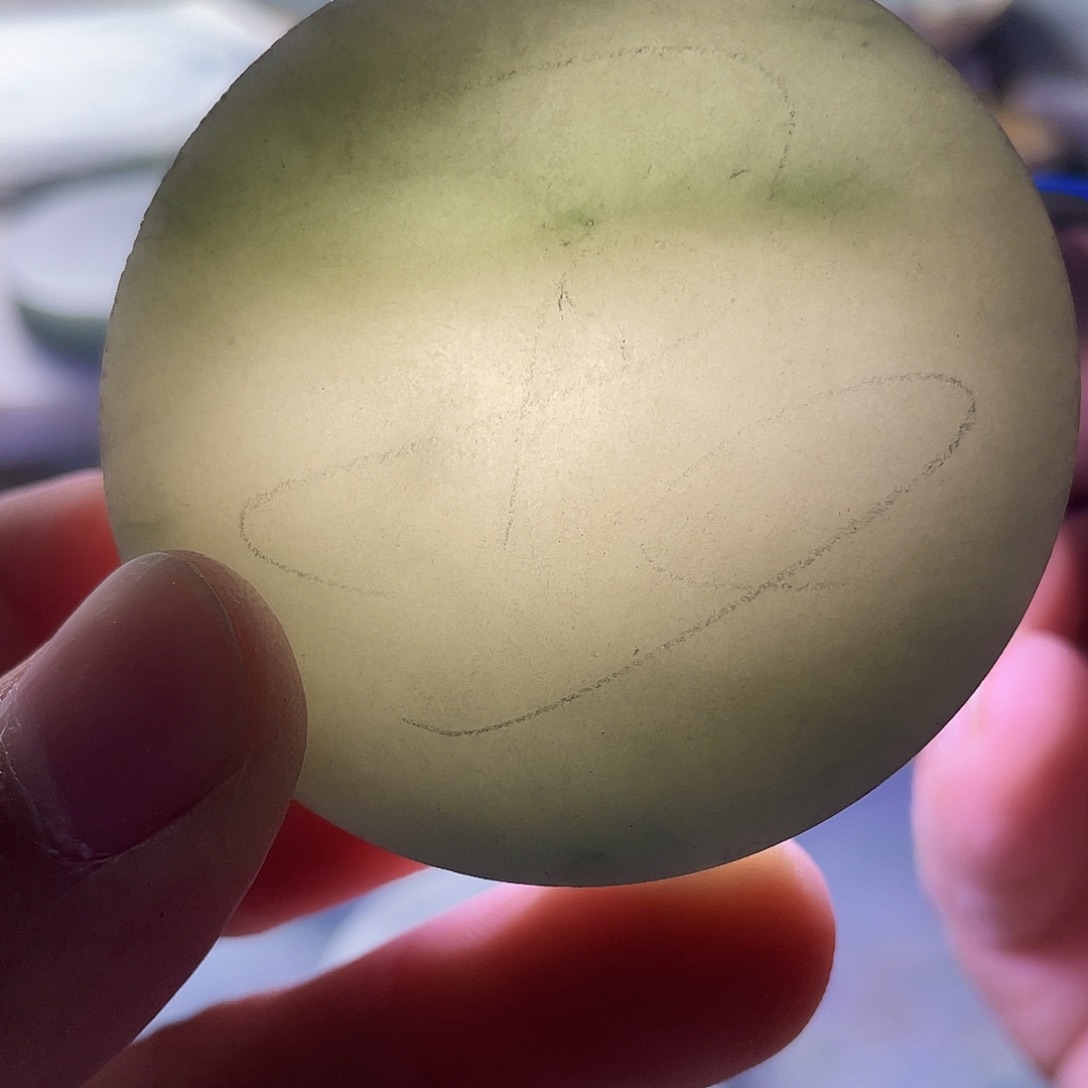 翡翠颈饰未镶嵌毛料112