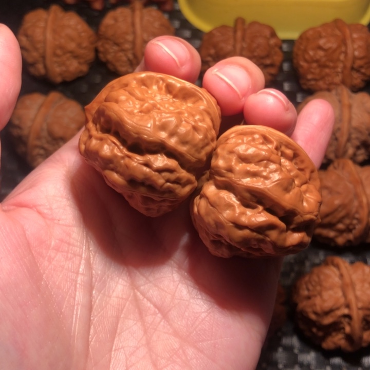 把件文玩核桃四深开37