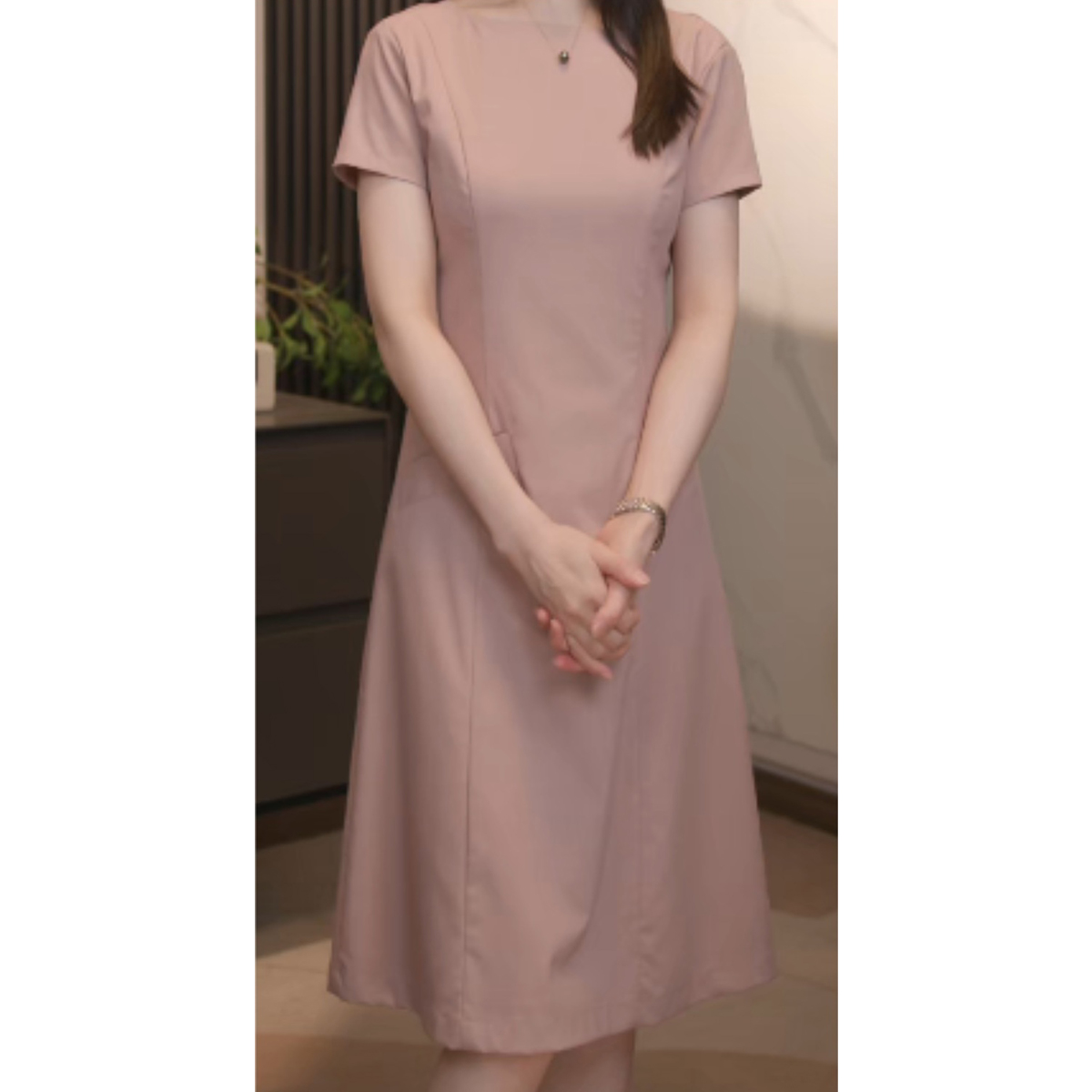 L167轻奢高端小个子连衣裙女女款爆款2025新款气质修身裙子高级感