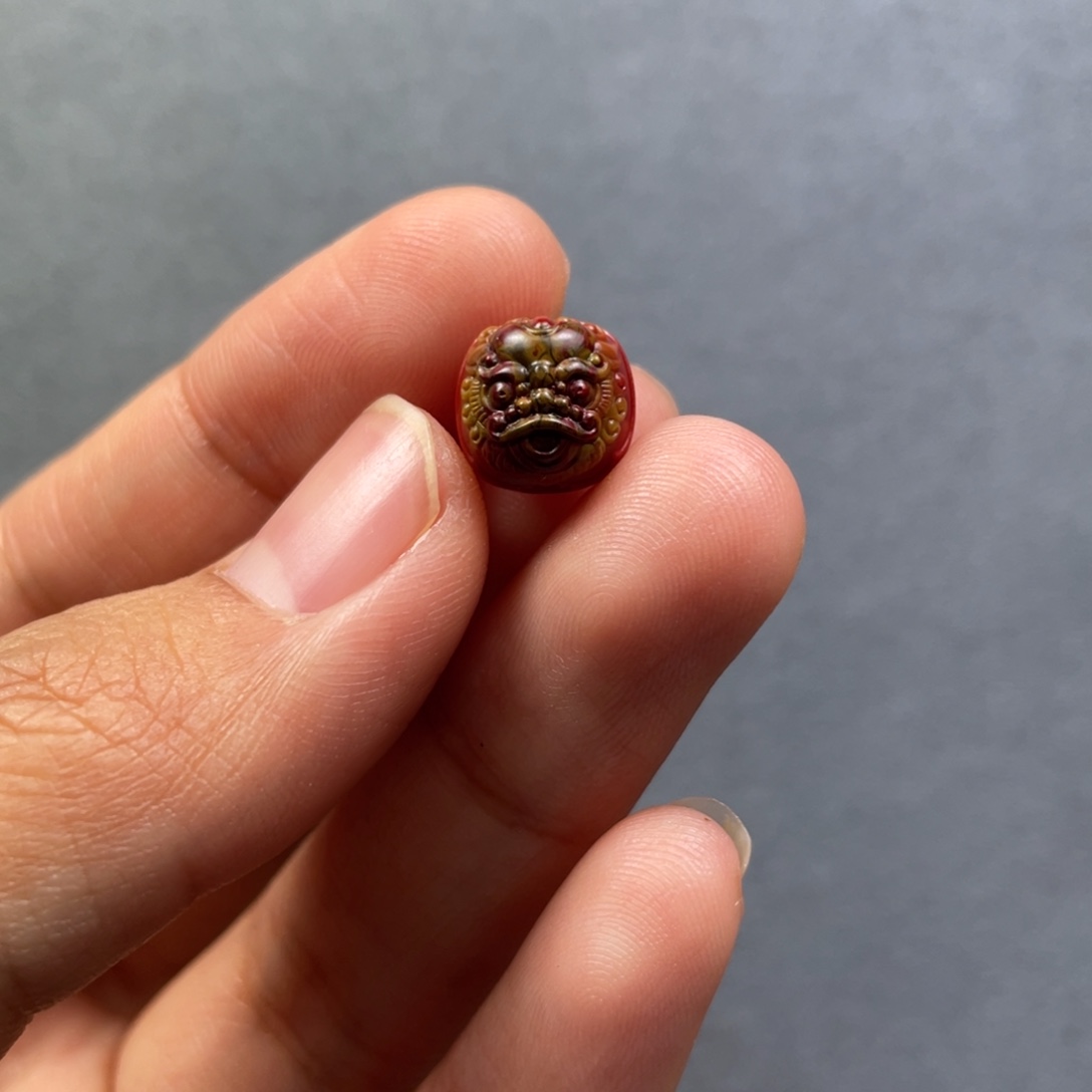 南红玛瑙未镶嵌配饰9.5mm