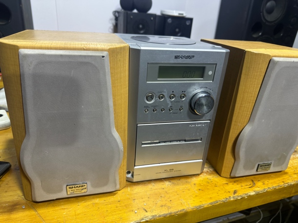 8新 Sharp/夏普 组合卡座碟机不能用20不支持七天无理由 运费自理