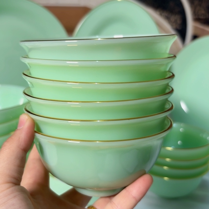 景德镇陶瓷玉瓷4.5寸