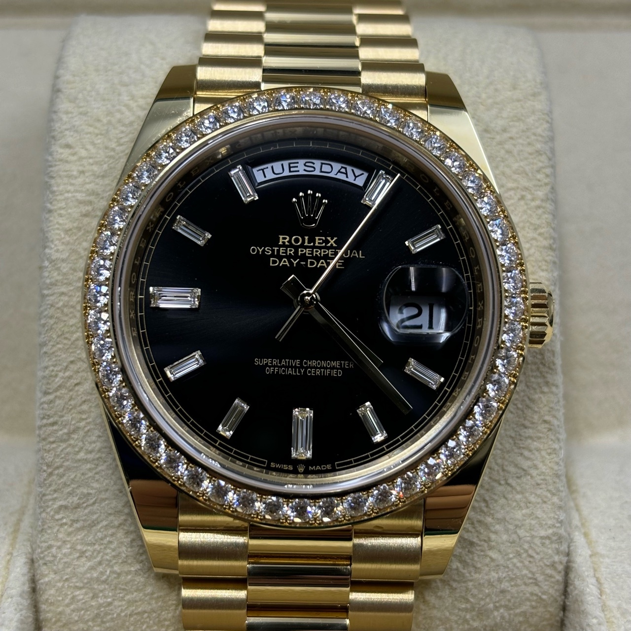 劳力士/m228348rbr圈钻黑冰糖/1月未使用