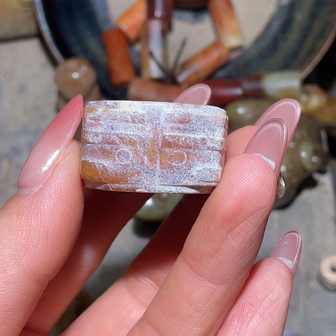 哎***呵和田玉（糖玉）未镶嵌挂件