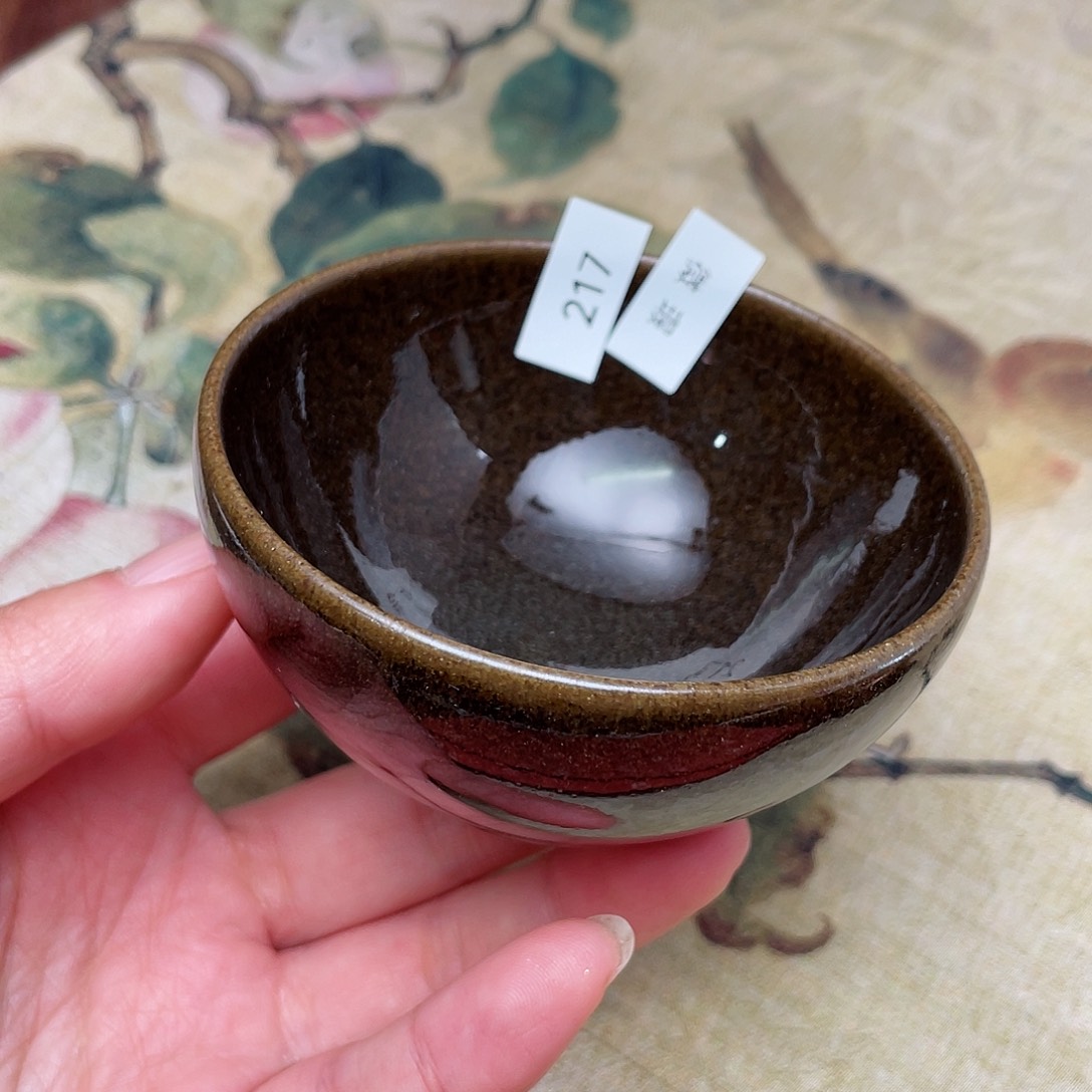 茶盏217 福临号建盏主人杯微瑕