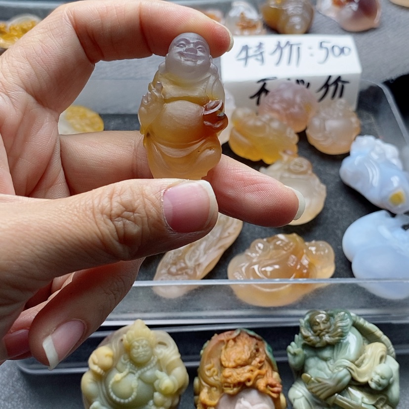 【闪购商品】未镶嵌吊坠定制玛瑙