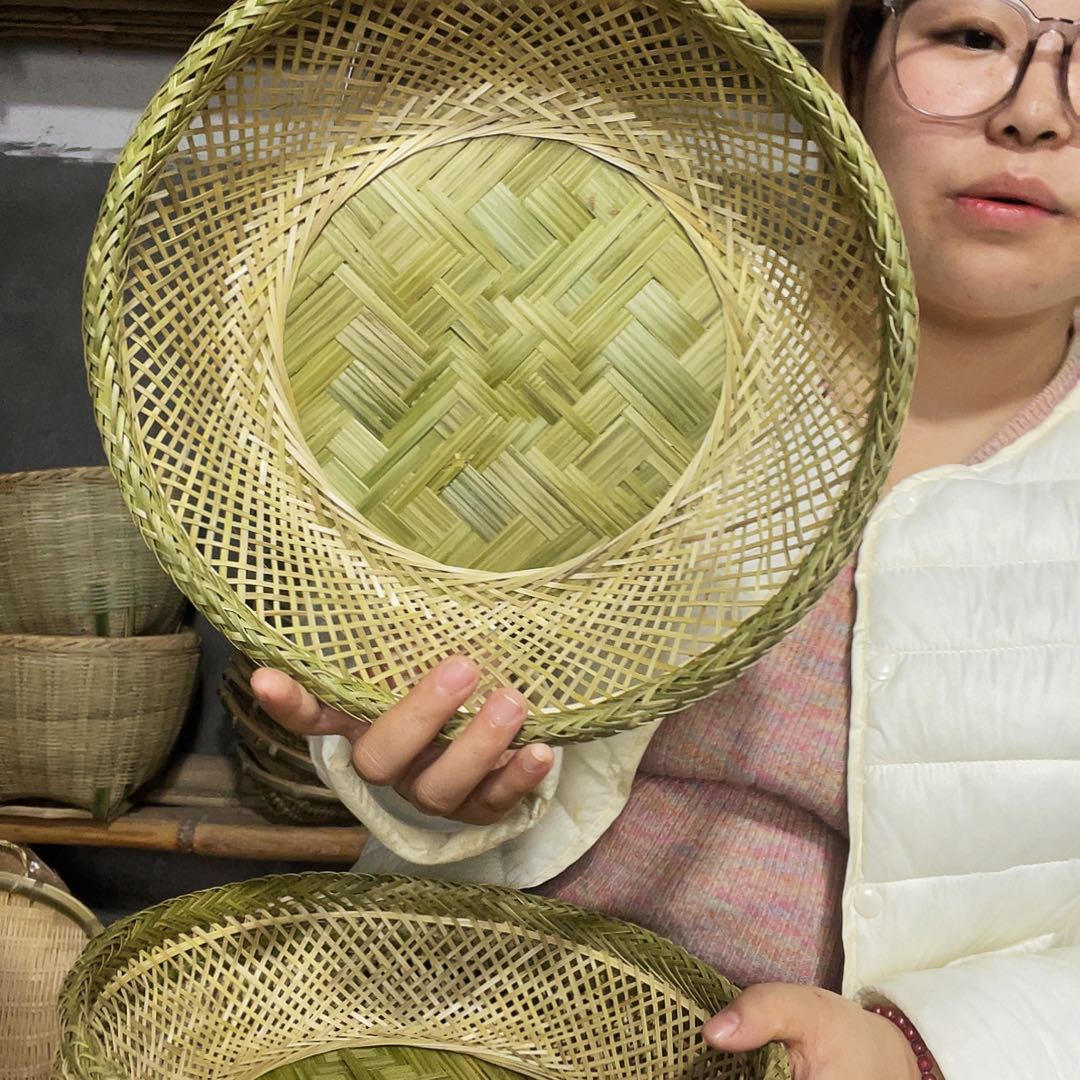 大号新人福利款手工制作圆形盘子