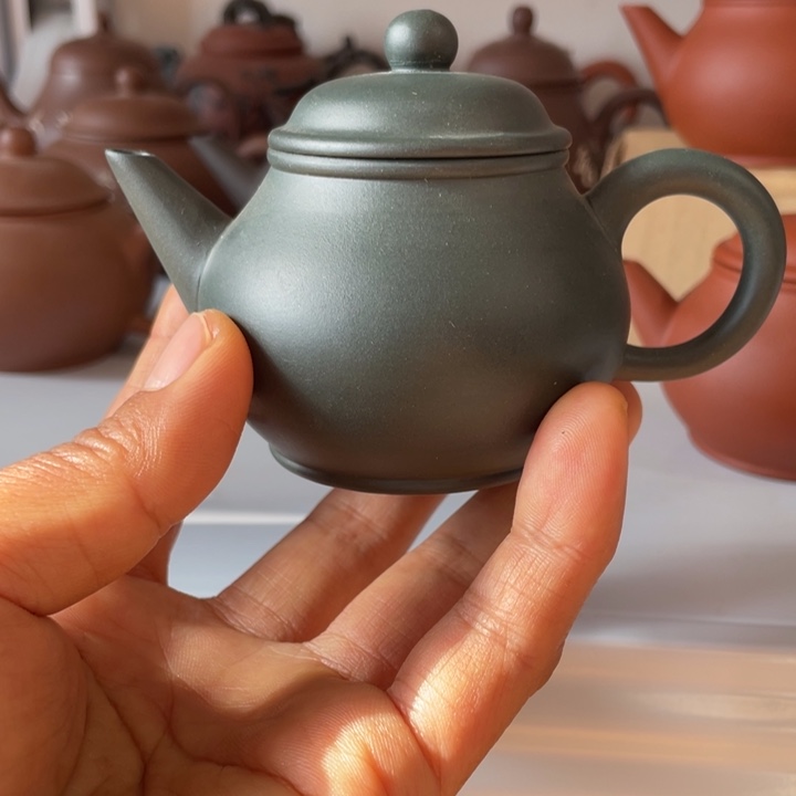 紫砂茶壶线飘有微瑕
