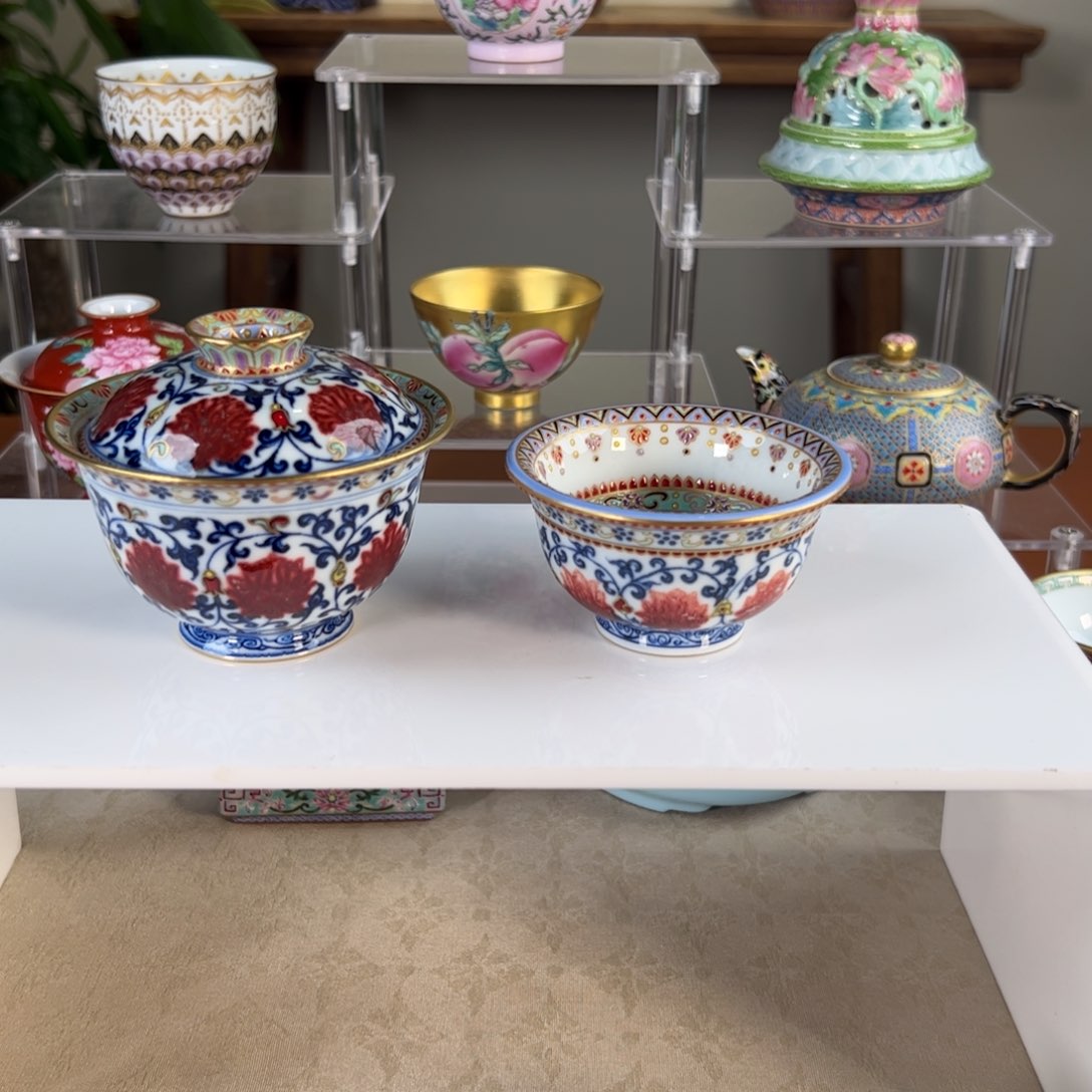 三***2纯手工手绘 高端茶器