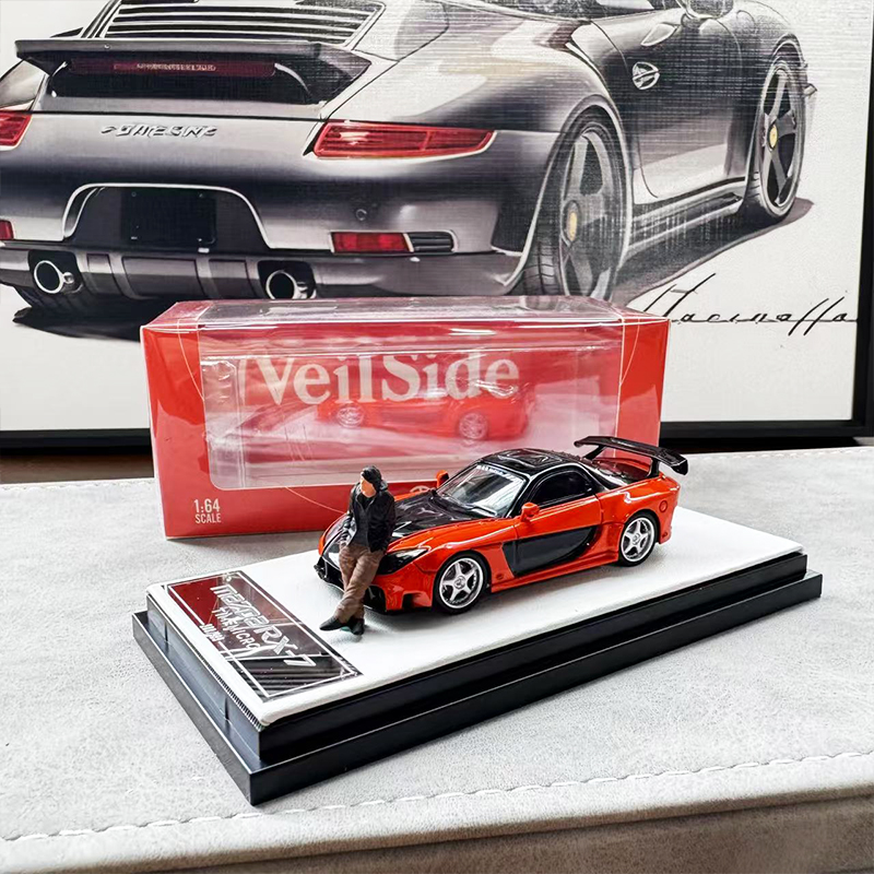 Time Micro 1:64 马自达 RX-7 Veilside 速度与激情 合金模型车