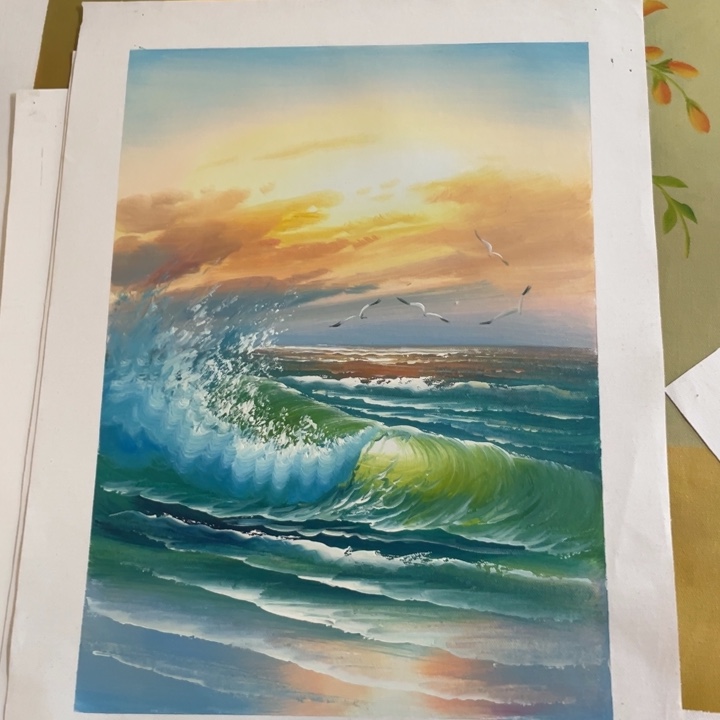 油画油画作品入选3040