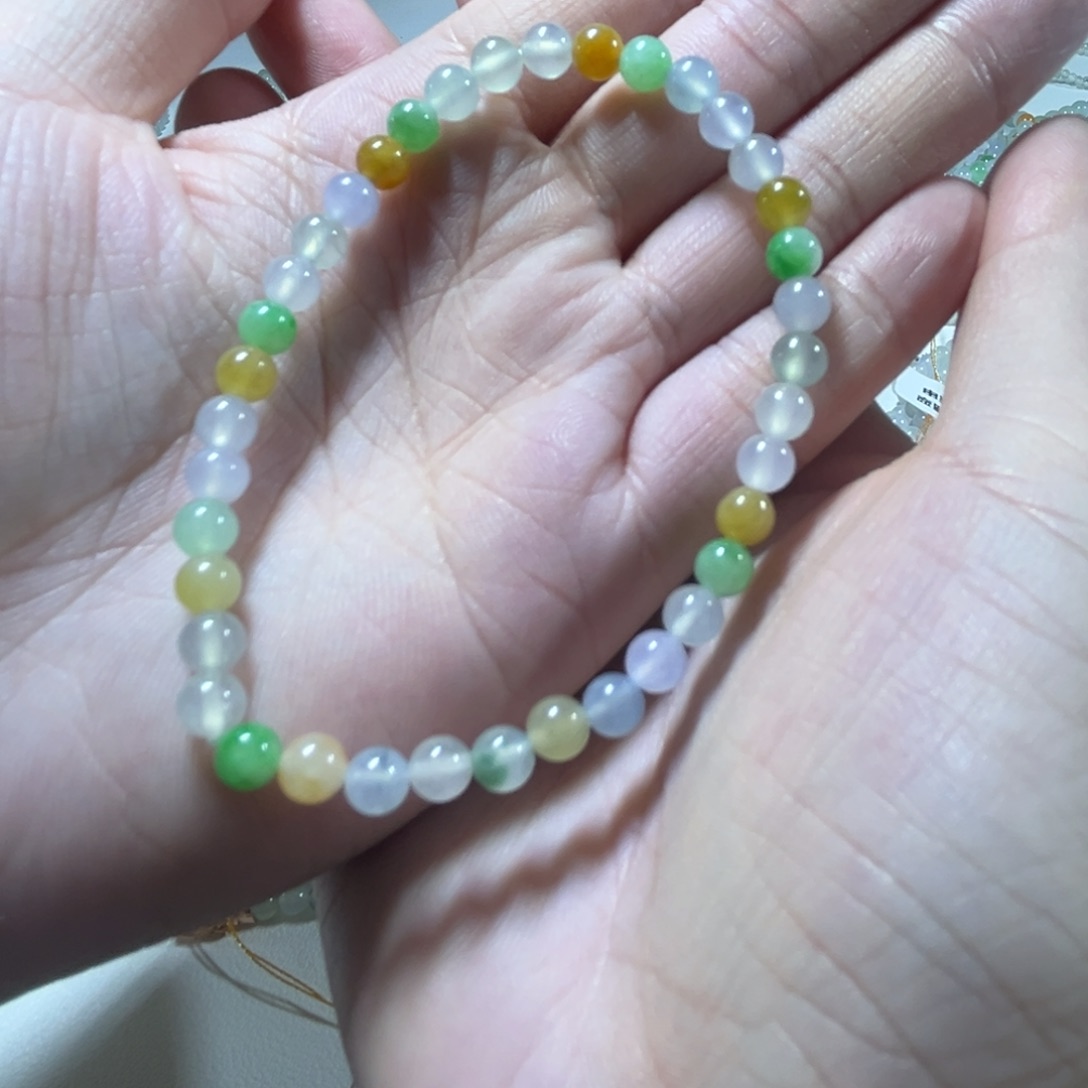 未镶嵌手串翡翠缅甸翡翠