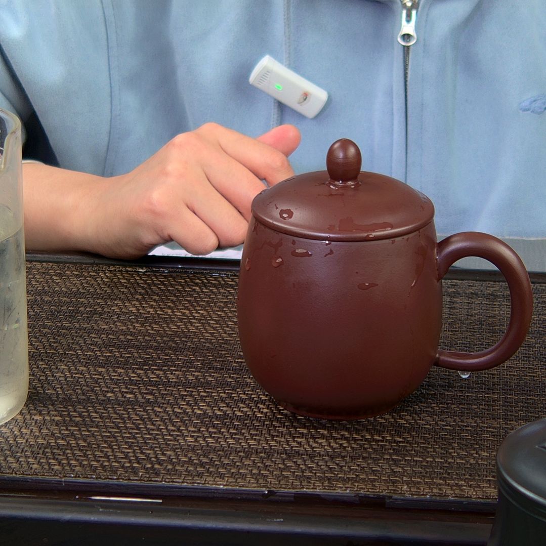 【闪购商品】茶杯绿泥高货放漏