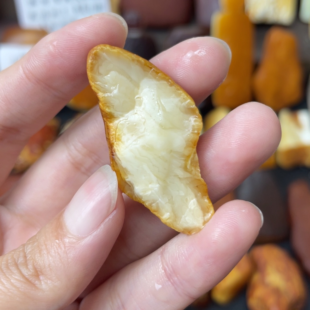 定制蜜蜡未镶嵌原石