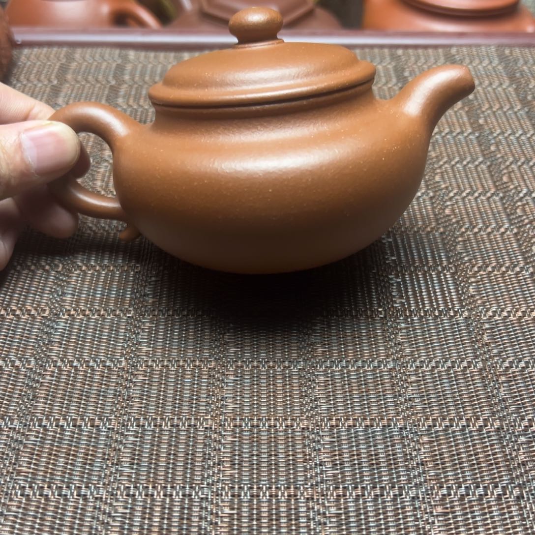 紫砂茶壶宜兴原矿紫砂壶230毫升容量