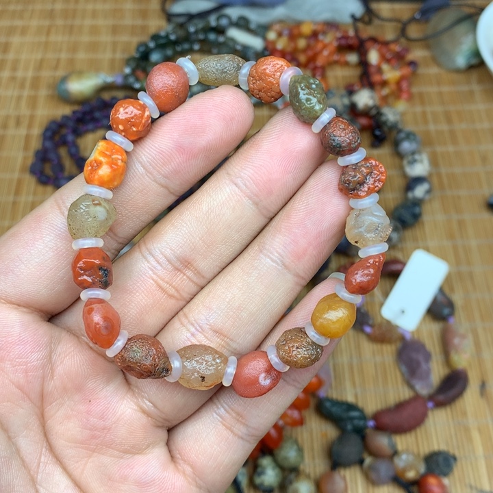 玛瑙/玉髓珠宝半成品未镶嵌用****8