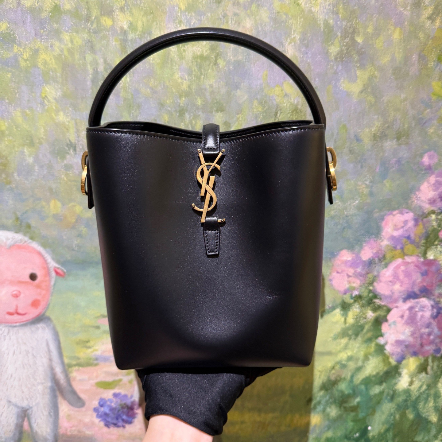 95新 YSL/圣罗兰 15518709/KIKIFIFI/水桶hobo