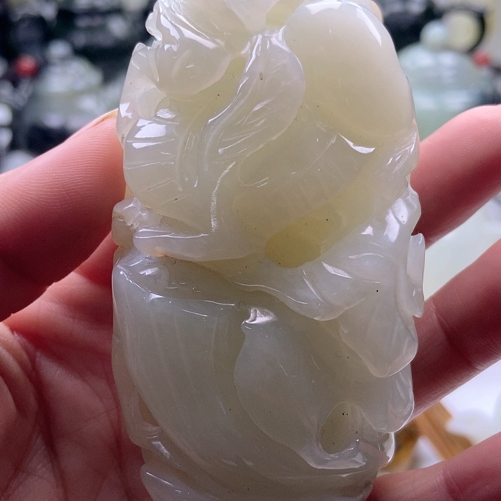 蛇纹石玉手链未镶嵌