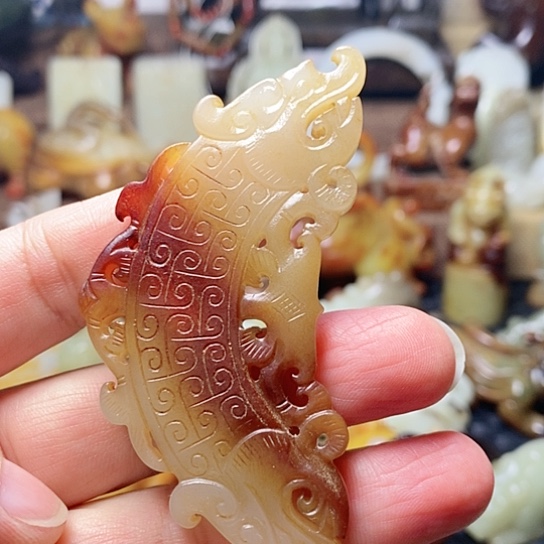 和田玉挂件未镶嵌