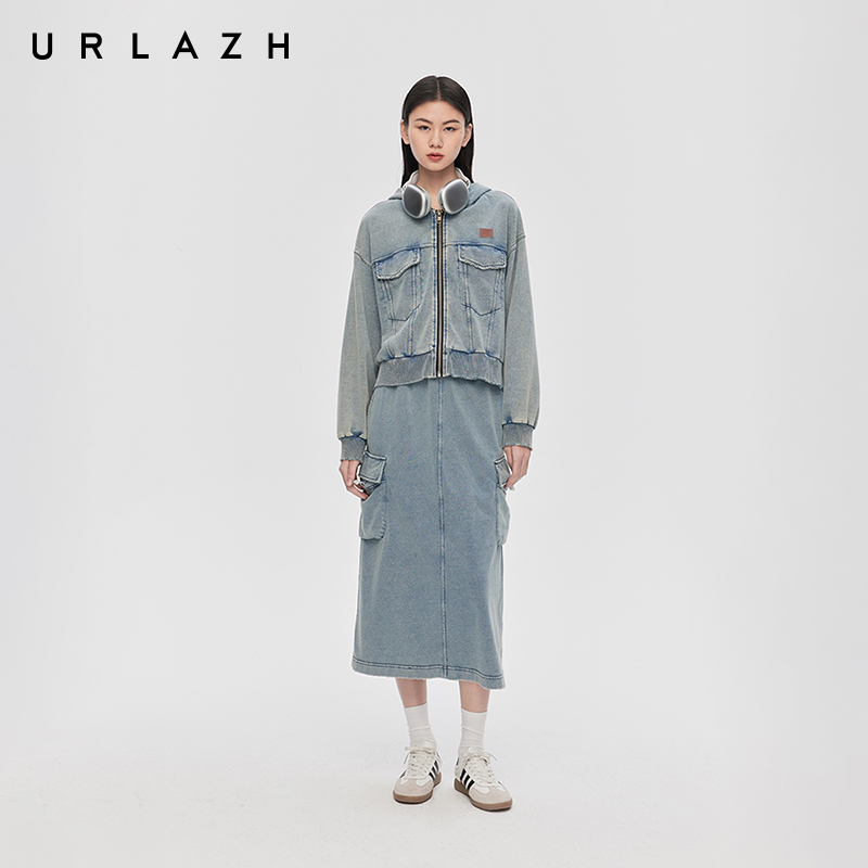 牛仔针织外套JO1JA19