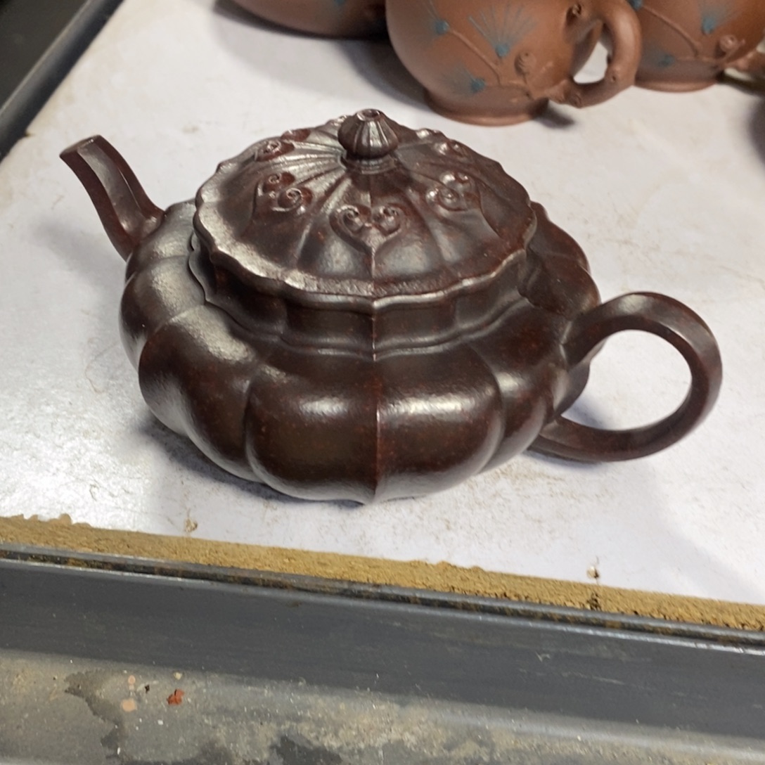 紫砂茶壶原矿手工175