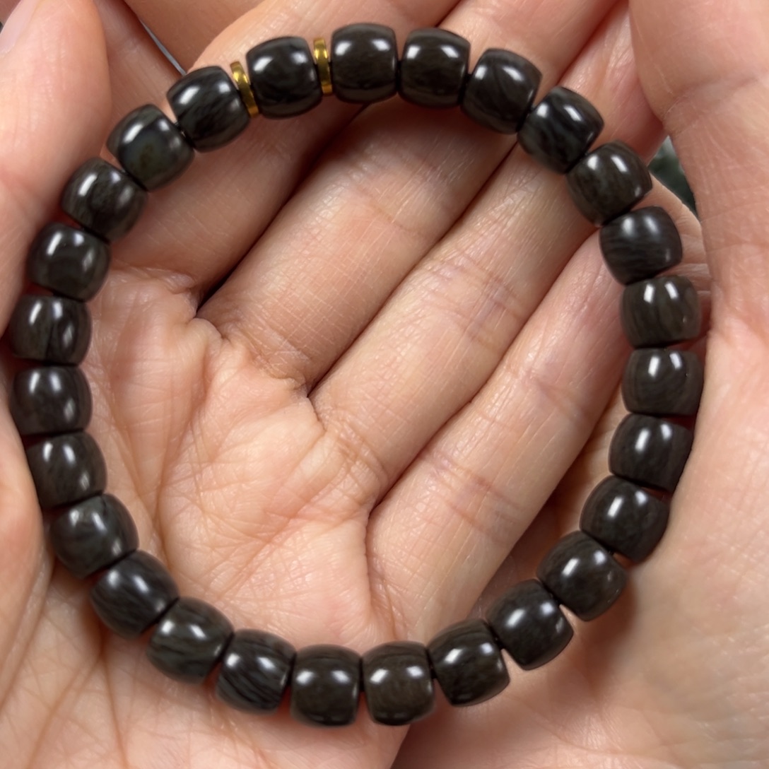 未镶嵌和田玉手链卡8直切