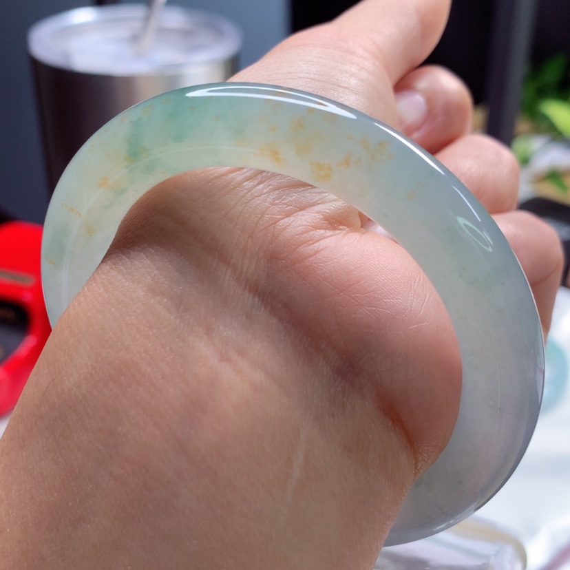 【闪购商品】翡翠手镯未镶嵌天然翡翠手镯