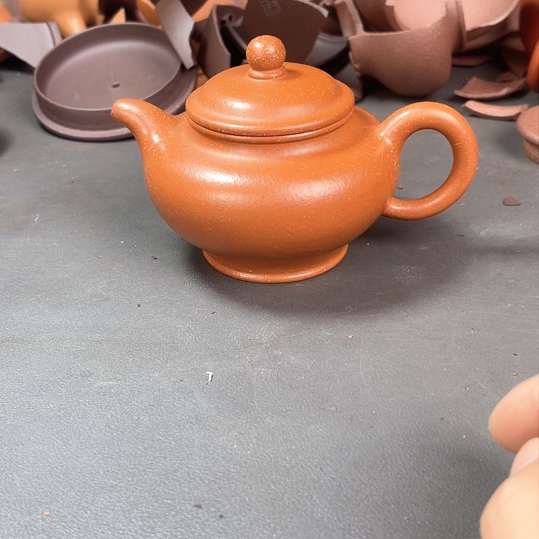 茶壶紫砂吴浩宇红降坡掇只220