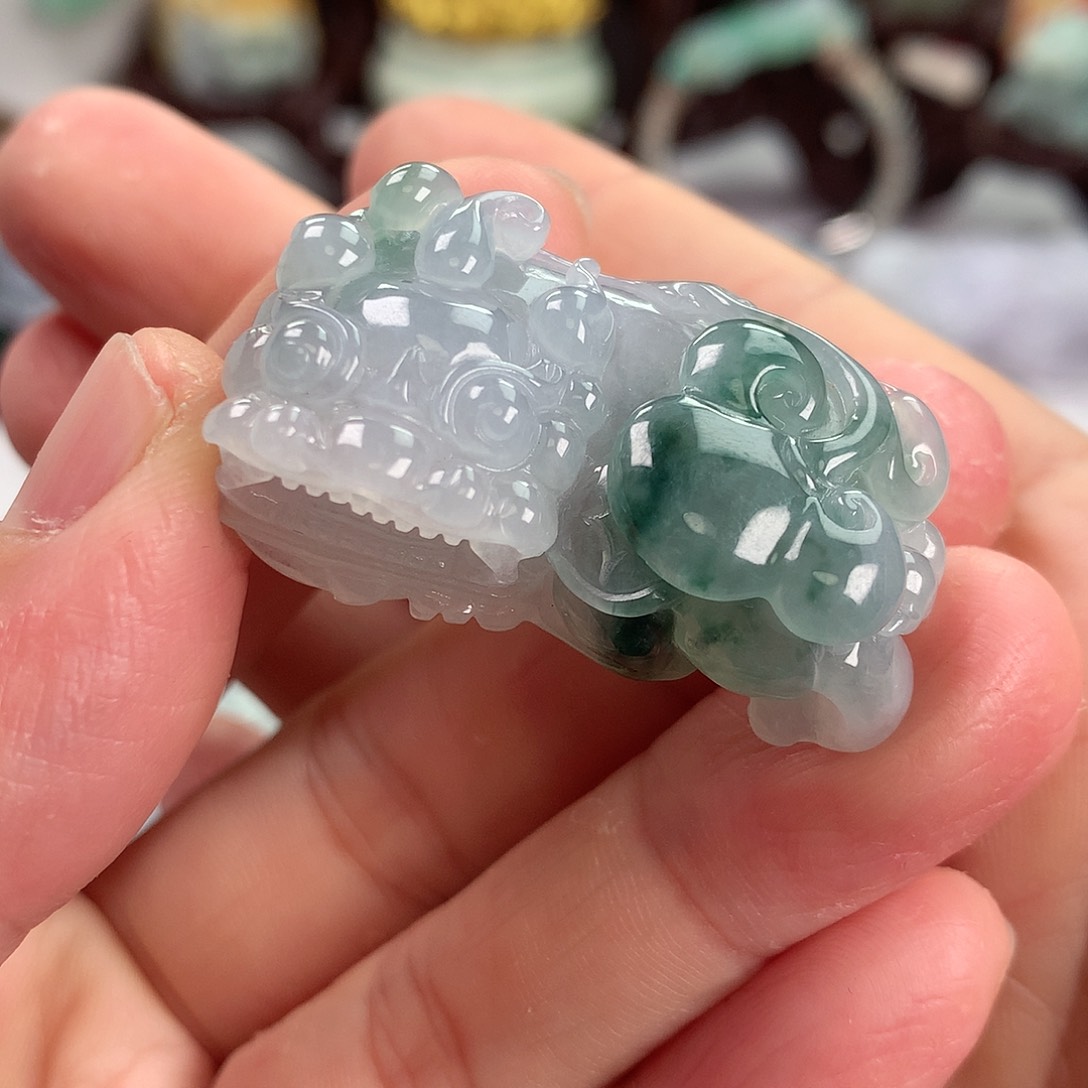 【闪购商品】翡翠颈饰未镶嵌翡翠貔貅