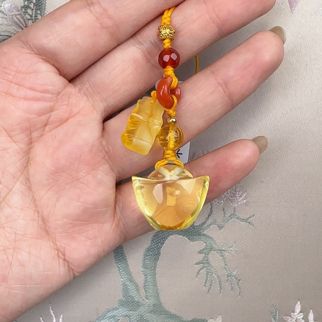 蜜蜡吊坠(赠链)未镶嵌