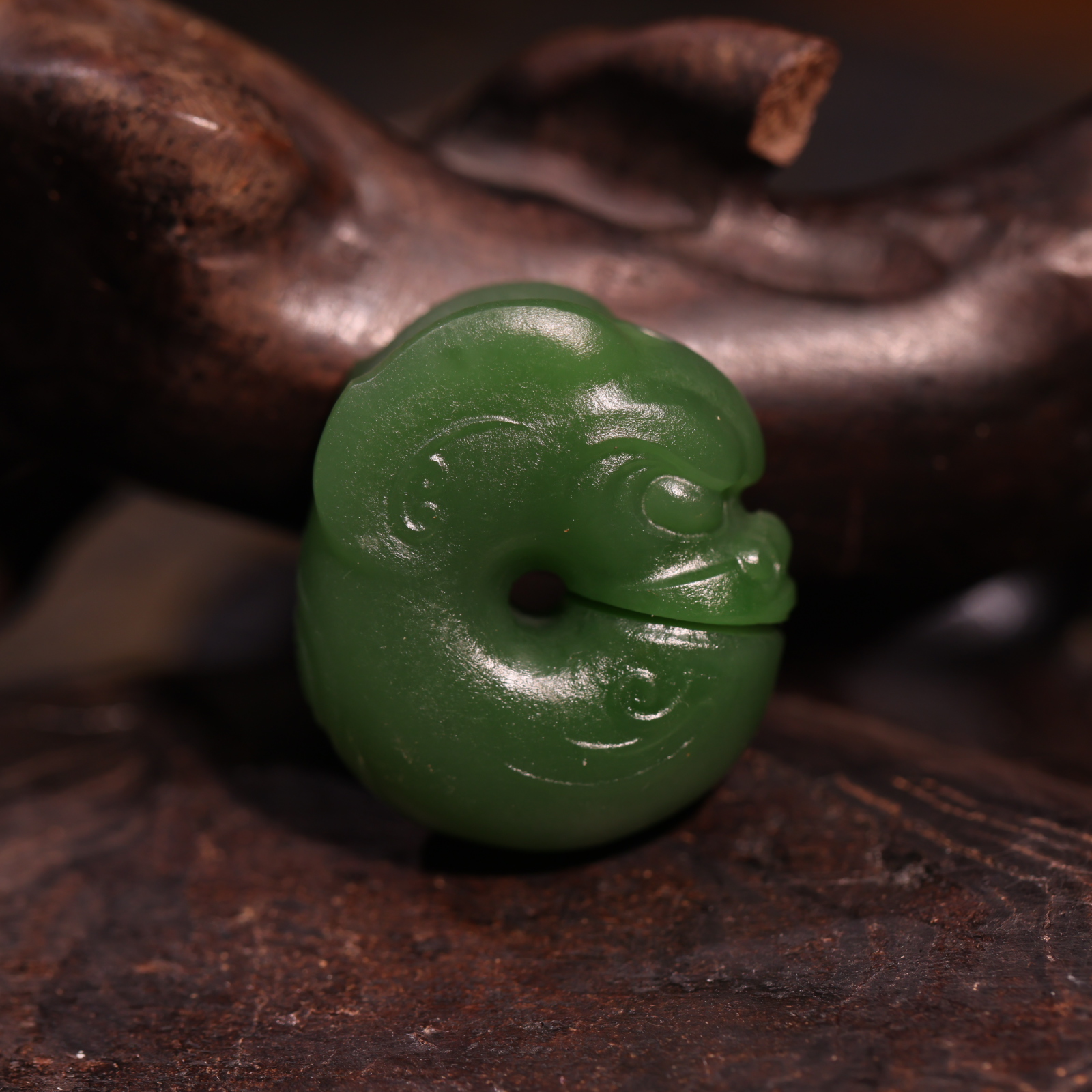 【新疆马爷珠宝】碧玉吊坠 挂件