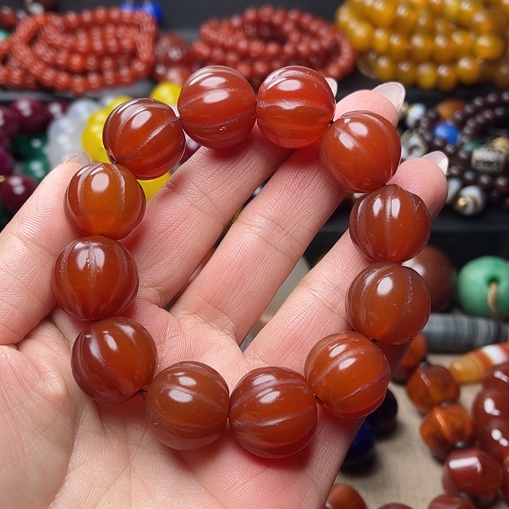 玛瑙/玉髓手链未镶嵌