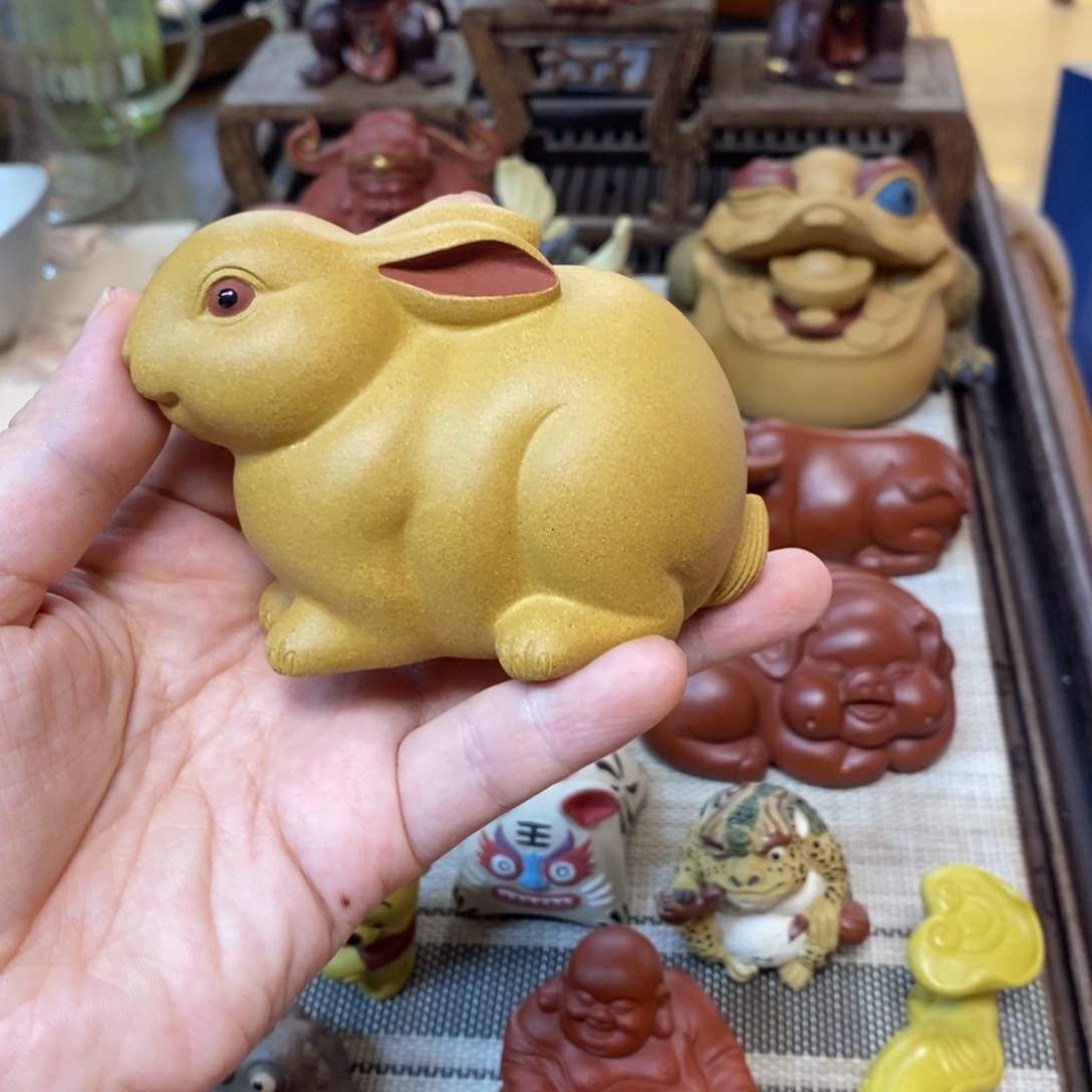紫砂茶宠人太拥挤