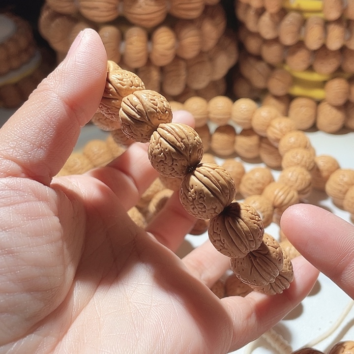 老***鞋桃核吊坠桃核手串玲珑塔46