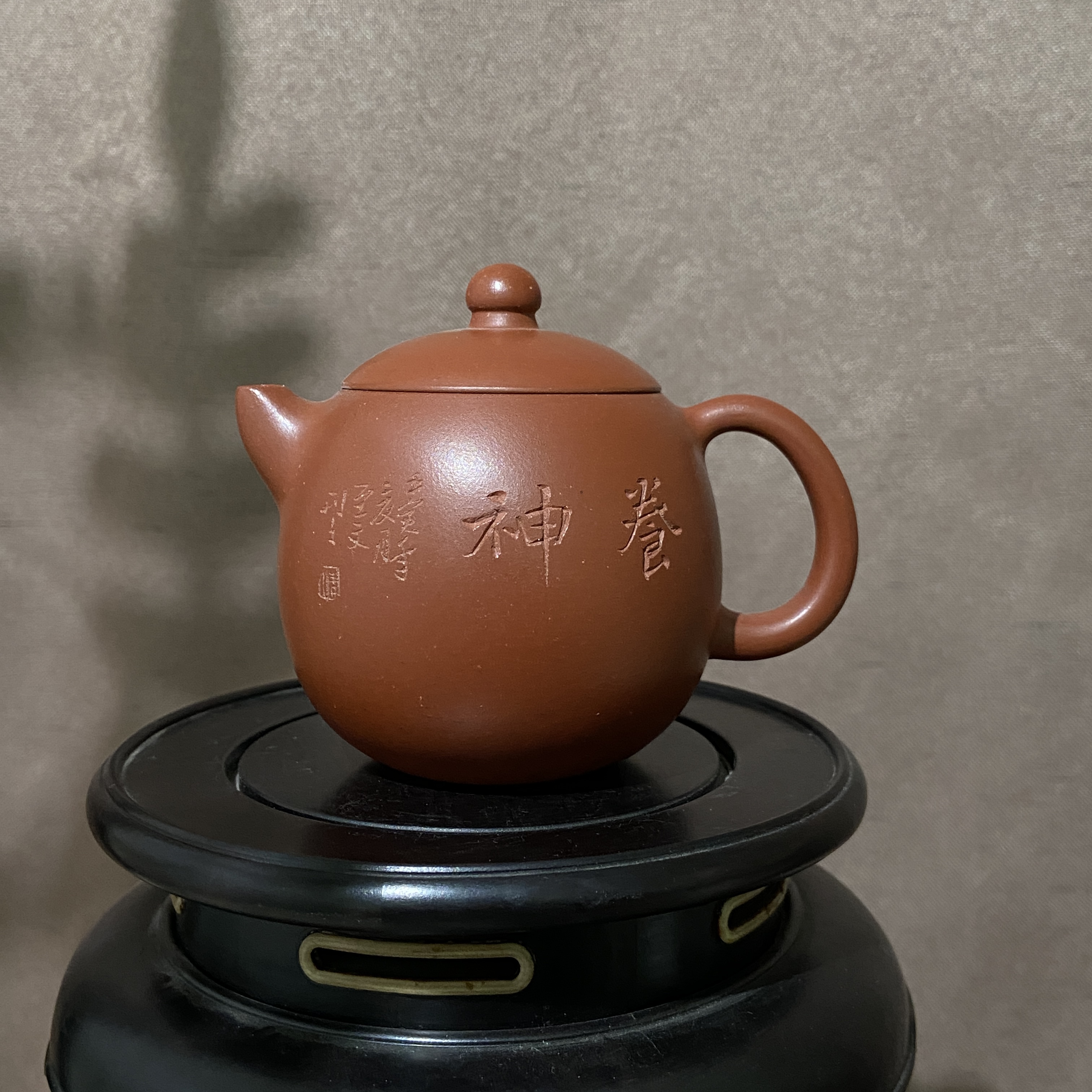 宜兴手工紫砂陶 茶壶GS3381-27