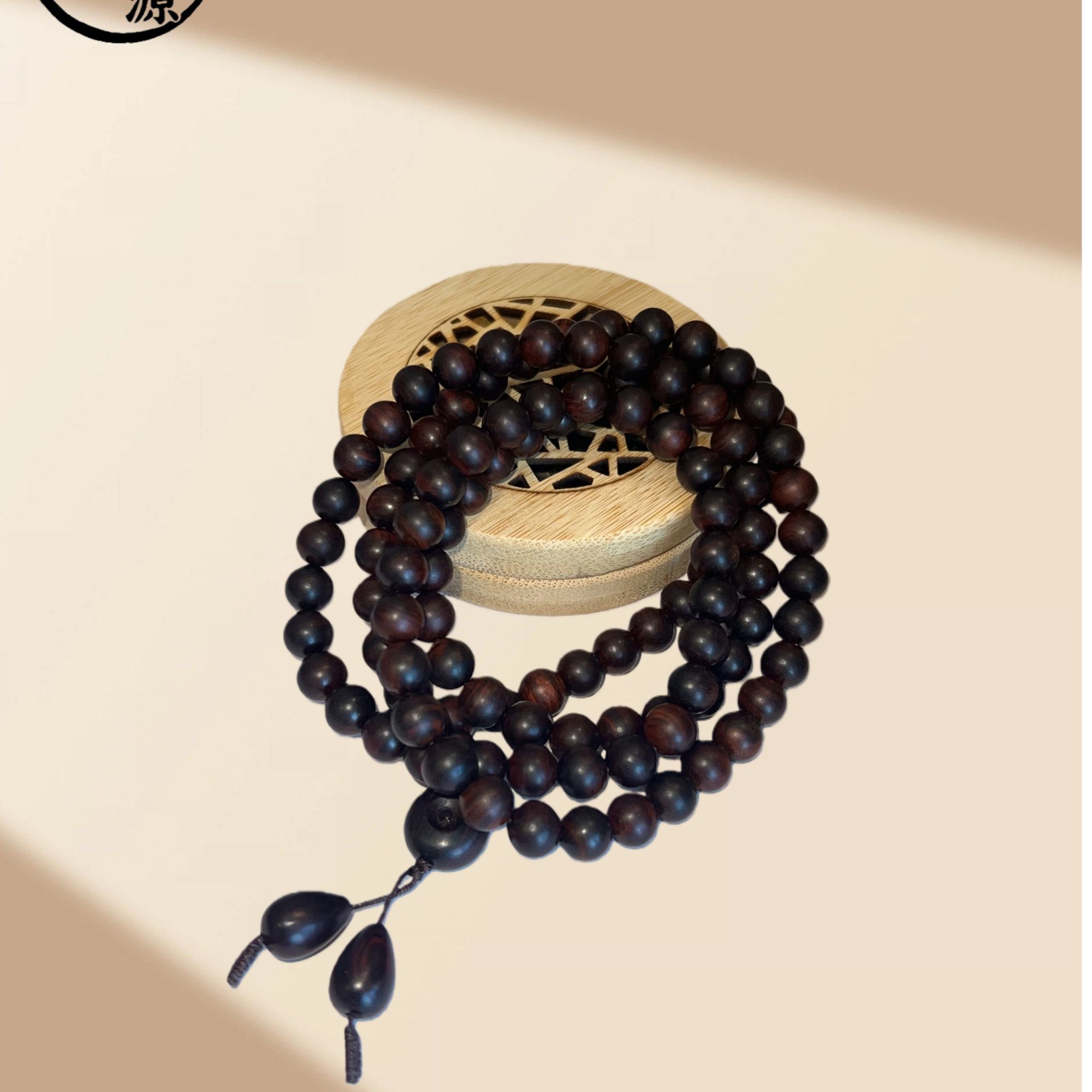 木系源【双十二福利】海南紫油梨老料8mm多圈圆珠手串