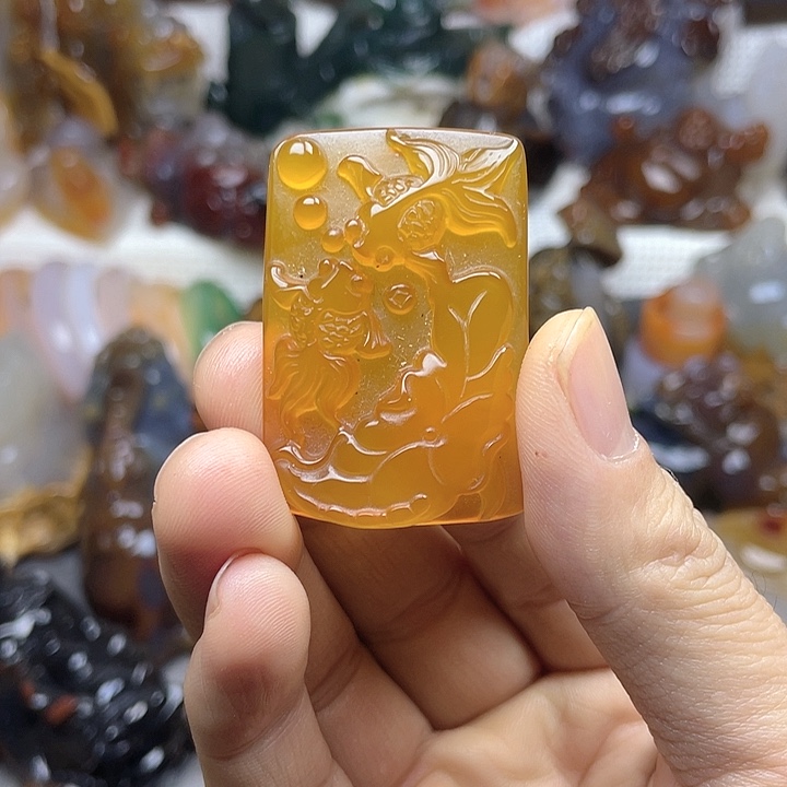玛瑙/玉髓饰品未镶嵌