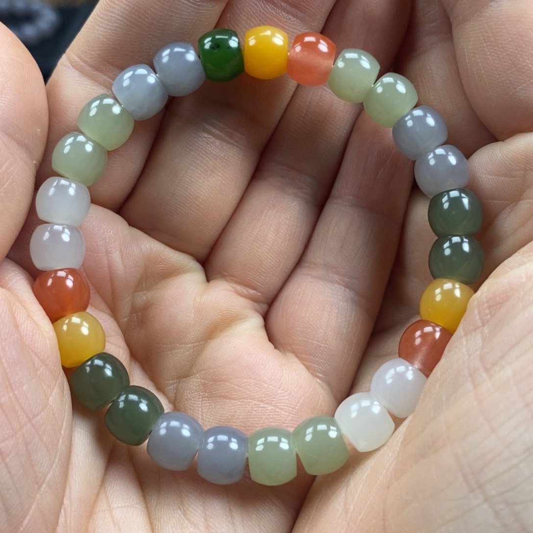 和田玉手串未镶嵌