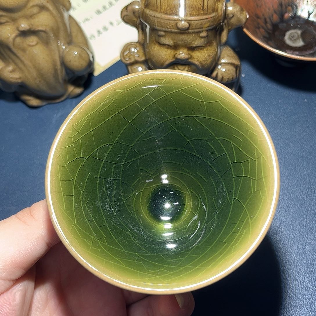 茶盏建盏手握泡茶主人杯