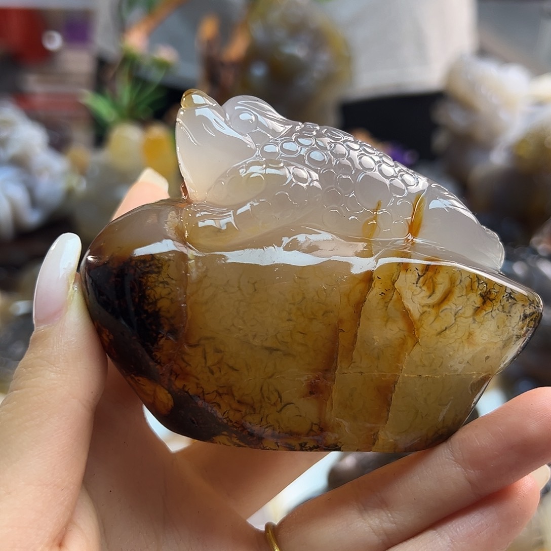 玛瑙/玉髓未镶嵌颈饰