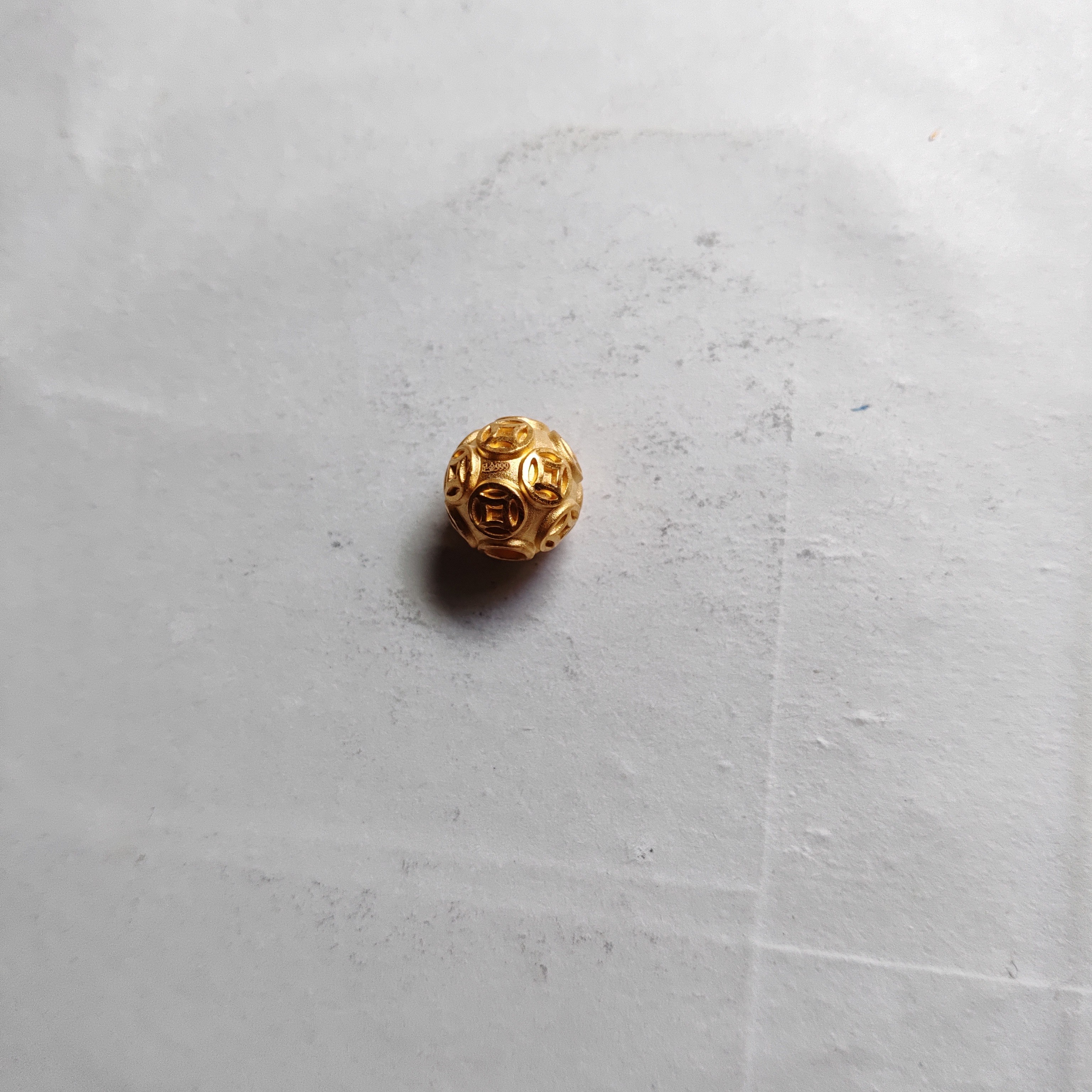 金元宝足金999貔貅珠子首饰