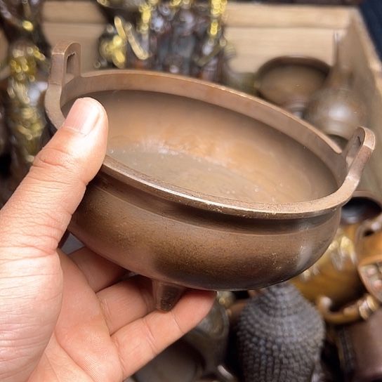 铜制工艺摆件制作