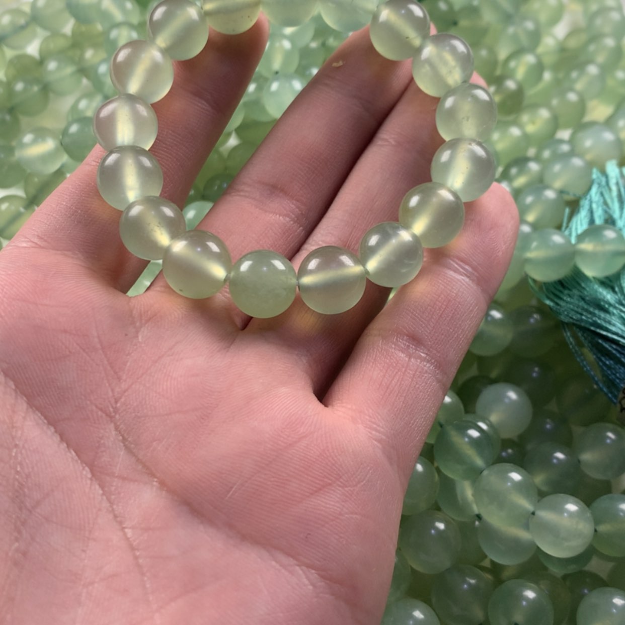 【闪购商品】蛇纹石玉岫玉瑕未镶嵌