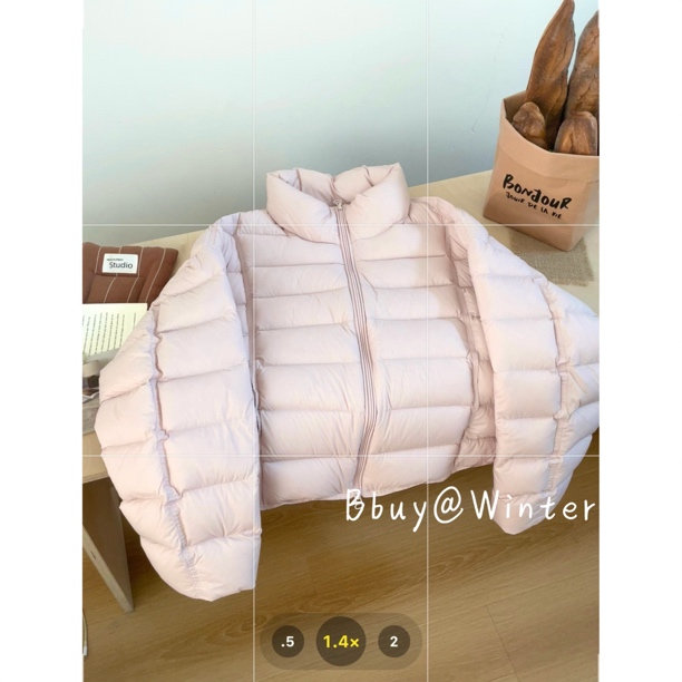 Bbuy 冬日小泡芙/立领排骨短款羽绒服