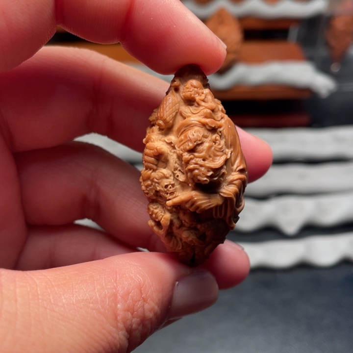 【闪购商品】橄榄核手串/手链十八鬼钟馗