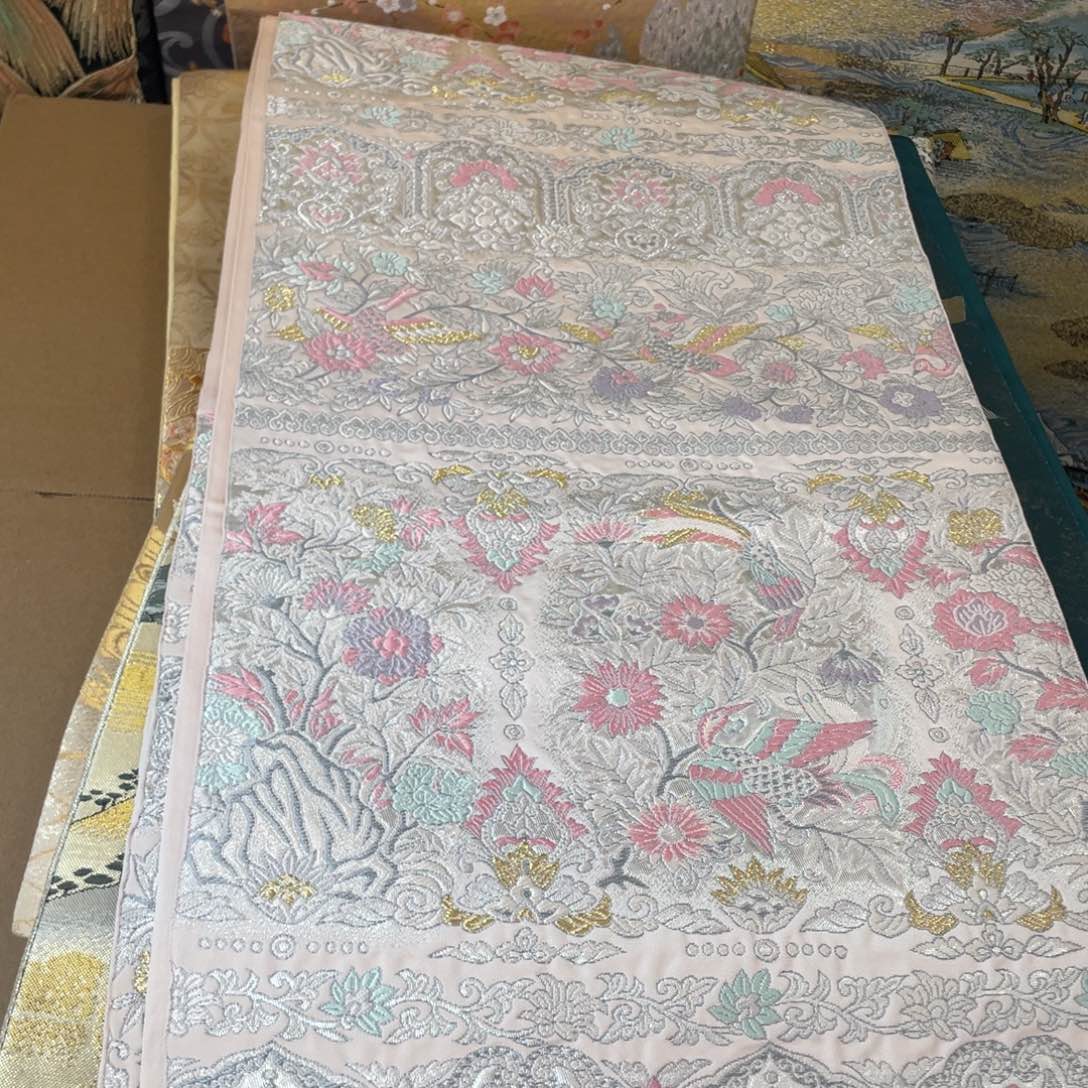 织绣唐锦桑蚕丝正绢面料