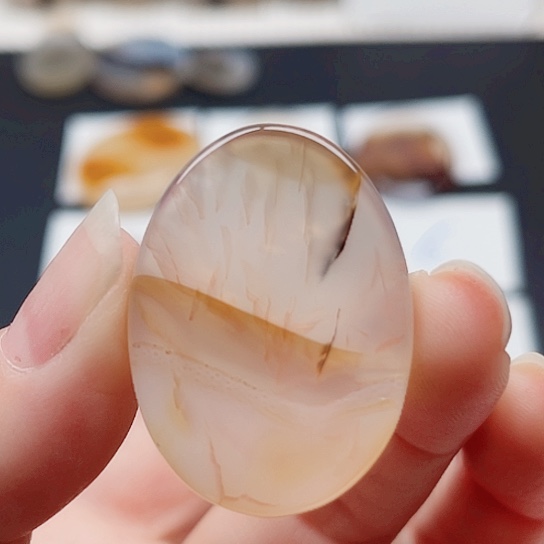玛瑙/玉髓珠宝半成品未镶嵌